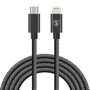 SIGN USB-C Lightning Cable 2.1A, 2m - musta