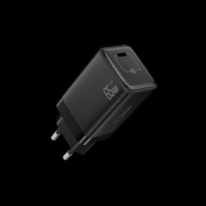 SiGN 65W lader, USB-C PD, hurtiglading, MacBook Air, iPhone etc. - Svart