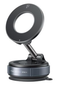 SiGN Magneettinen Puhelinteline Autolle Taittuvalla Muotoilulla – Musta