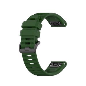 Garmin Fenix 5 Plus Silikon Klokkereim - Grønn