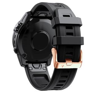 Garmin Instinct 2S Urrem i silikone ensfarvet - Sort