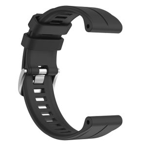 Garmin Fenix 6 Pro GPS Silikon Klokkereim - Svart