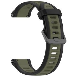 Garmin Approach S40 Urrem i tekstureret silikone tofarvet - Sort / Grøn