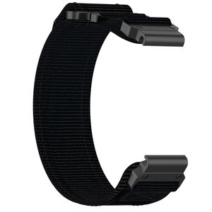 Garmin Fenix 7S Pro 42mm Kockarmband i nylon - Svart