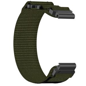 Garmin Fenix 7S Pro 42mm Kockarmband i nylon - Grön