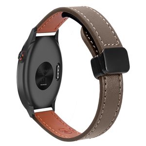Garmin Approach S40 Kellonranneke ohut magneettisolki mikrokuitunahkaa - Ruskea