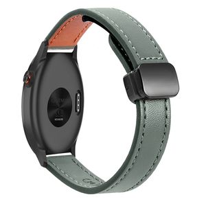 Garmin Approach S40 Kellonranneke ohut magneettisolki mikrokuitunahkaa - Vihreä