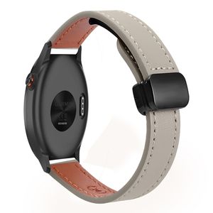 Garmin Approach S40 Kellonranneke ohut magneettisolki mikrokuitunahkaa - Harmaa