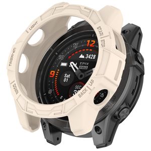 Garmin Fenix E 47mm Kuori puolisuojakotelo - Valkoinen
