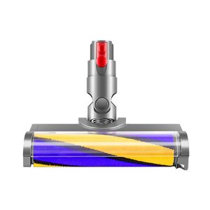Gulvmunnstykke med myk rullebørste og grønn LED-lampe til Dyson V10 Slim / V12 Slim