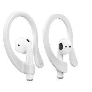 AhaStyle Magnetiska silikonöronkrokar för AirPods - vit