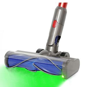 Direct drive borsthouvd med grönt ljus för Dyson V7/V8/V10/V11/V15