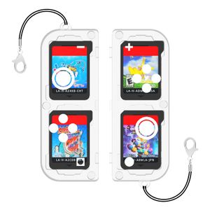 Pelikorttien säilytyslaatikko Nintendo Switchille / Switch 2:lle – Läpinäkyvä