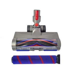 Golvborste med direktdriven + mjuk rullborste set till Dyson V7/V8/V10/V11/V15