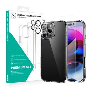 SiGN Ultra Slim Cover til iPhone 16 Pro Max - Gennemsigtig