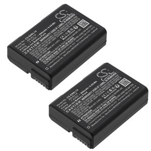 Batteri till Nikon EN-EL14 / EN-EL14a m.fl. – 2-pack