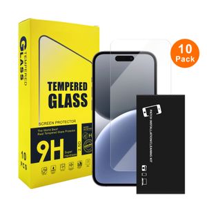 10-pack skärmskydd i härdat glas för iPhone 17 Air, Bulk