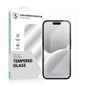 SiGN Skjermbeskytter i Herdet Glass til iPhone 17 Pro Max