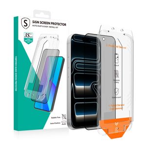 SiGN Privacy Näytönsuoja iPhone 18 Pro Max – EZ Apply pölyttömän sovittimen kanssa, 2-pakkaus
