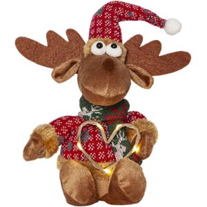 Star Trading dekorasjonsfigur Joylight julelys reinsdyr – brun