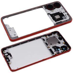 Motorola Moto G35 Middle Frame - Red
