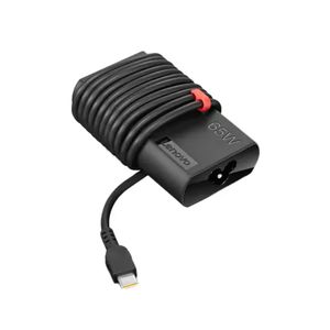 Lenovo AC Adapter USB-C 65W 3-pin – Svart