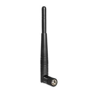 Delock WLAN 802.11 ac/a/h/b/g/n antenne RP-SMA han 3 dBi med vippebeslag - Sort
