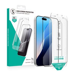 SiGN Skärmskydd iPhone 18 Pro – EZ Apply med dammfri applikator