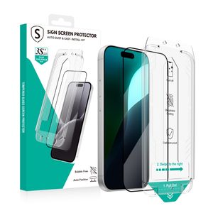 SiGN Skärmskydd iPhone 18 Pro Max – EZ Apply med dammfri applikator