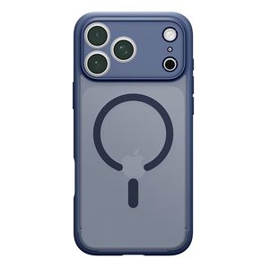 Spigen Ultra Hybrid MagFit Skal till iPhone 18 Pro / 17 Pro - Frost Deep Blue