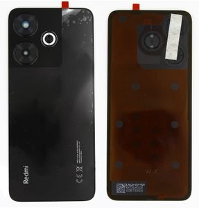 Xiaomi Redmi 13 Batteridæksel - Sort