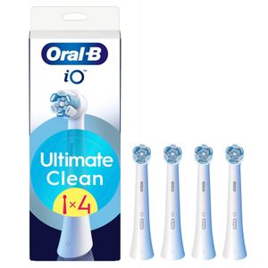 Oral-B Sonic iO Ultimate Clean -harjaspää, 4 kpl - Valkoinen