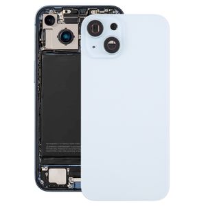 iPhone 15 Plus Baksida med smådelar - Blå