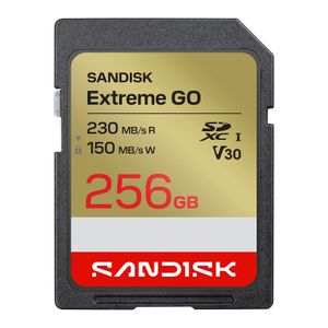 SanDisk Extreme GO SD UHS-I minneskort – 256GB