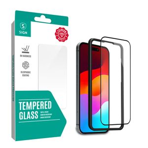 SiGN Skärmskydd för iPhone 17 Air med dammfri applikator