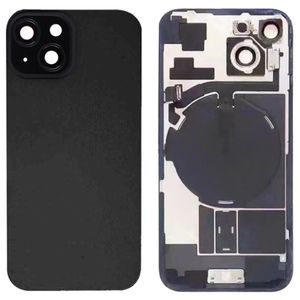 iPhone 15 Bakre omslag med små deler - Svart