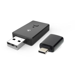 Nedis bilstereoadapter - trådløs Apple CarPlay / Android Auto, sort