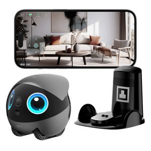 Enabot EBO Air 2 Plus Family Companion Robot – 3K AI-assistent – Grå