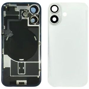 iPhone 17 Back Cover with Small Parts - White