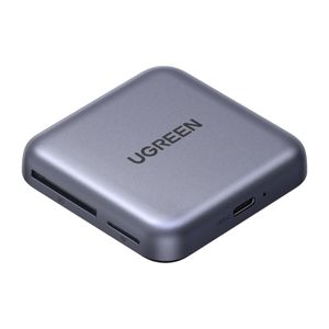 UGREEN 3-in-1 Memory Card Reader CM898 – USB-C / MagSafe / SD & TF – Black
