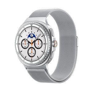 Spigen Metal Fit Link Klokkereim til Galaxy Watch 9/8/8 Classic - Sølv