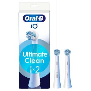 Oral-B Sonic iO Ultimate Clean -harjaspää, 2 kpl - Valkoinen