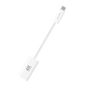 4Smarts Adapter USB-C til HDMI Hun, 15cm - Hvid