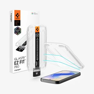 Spigen Glas.tR EZ Fit Pro Skjermbeskytter 2-paking til Google Pixel 11 / Pixel 11 Pro