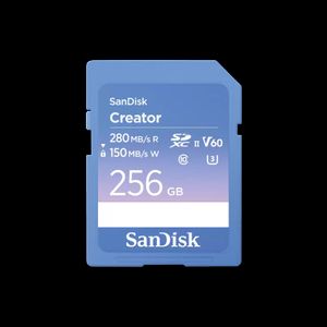 SanDisk Creator SD UHS-II-minneskort – 256GB