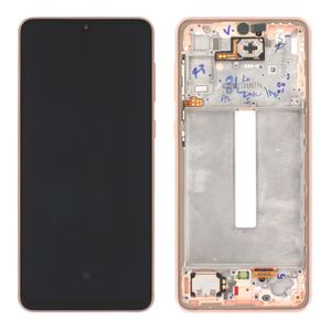 Samsung Galaxy A33 5G LCD Skjerm Original - Peach