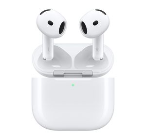 Apple AirPods 5 trådløse høretelefoner med trådløst opladningsetui – hvid