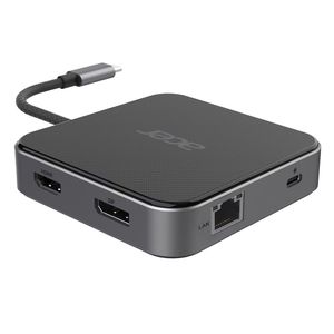 Acer USB4 Multidisplay 7 porter Dokkingstasjon