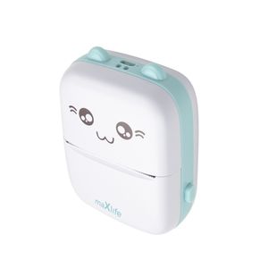 Maxlife-lämpötulostin Bluetooth MXTP-100 – Sininen