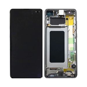 Samsung Galaxy S10 Plus LCD-skjerm Original - Sølv